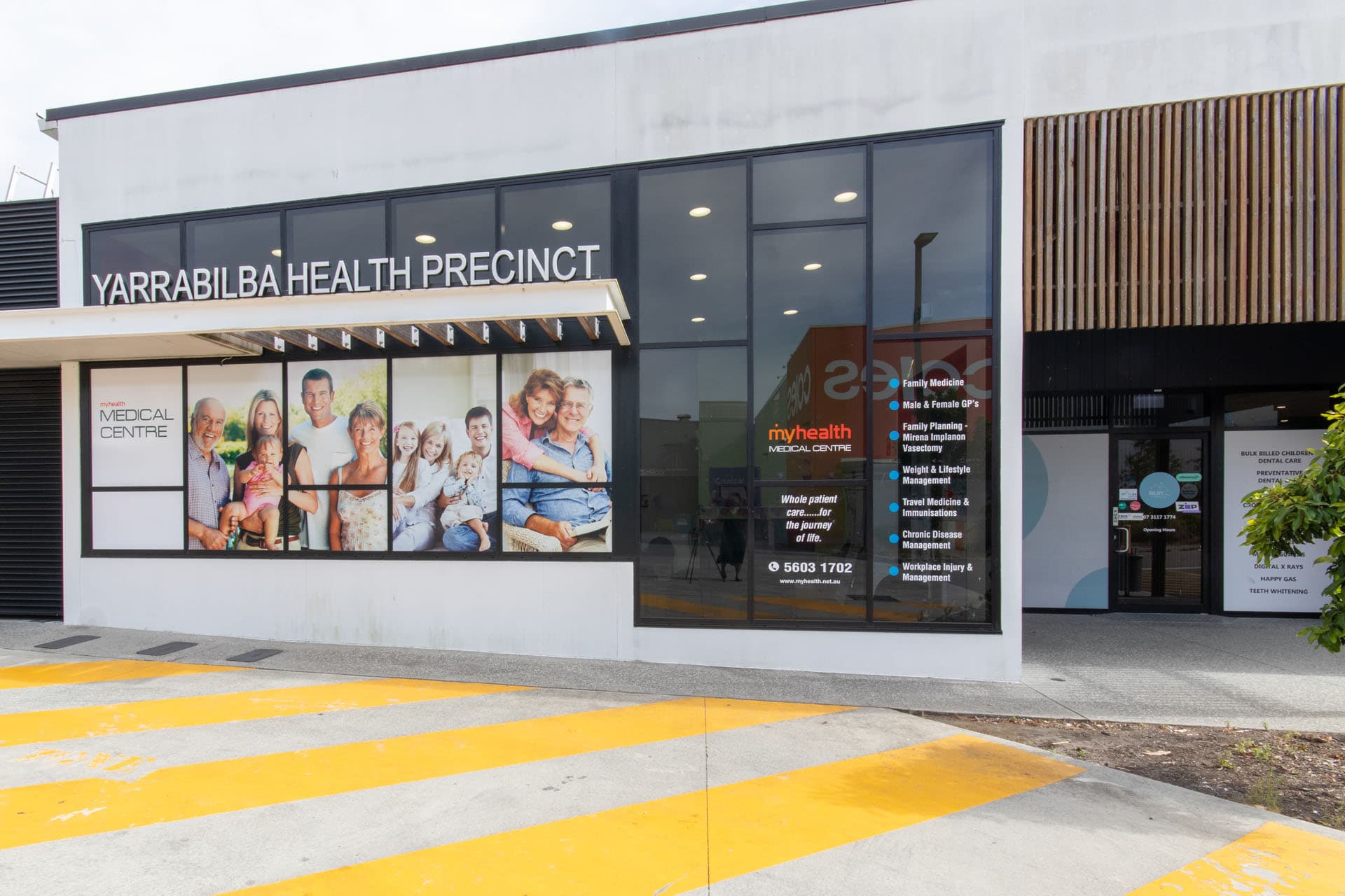 medical centre photography Queensland external elevation Yarrabilba Health Precinct